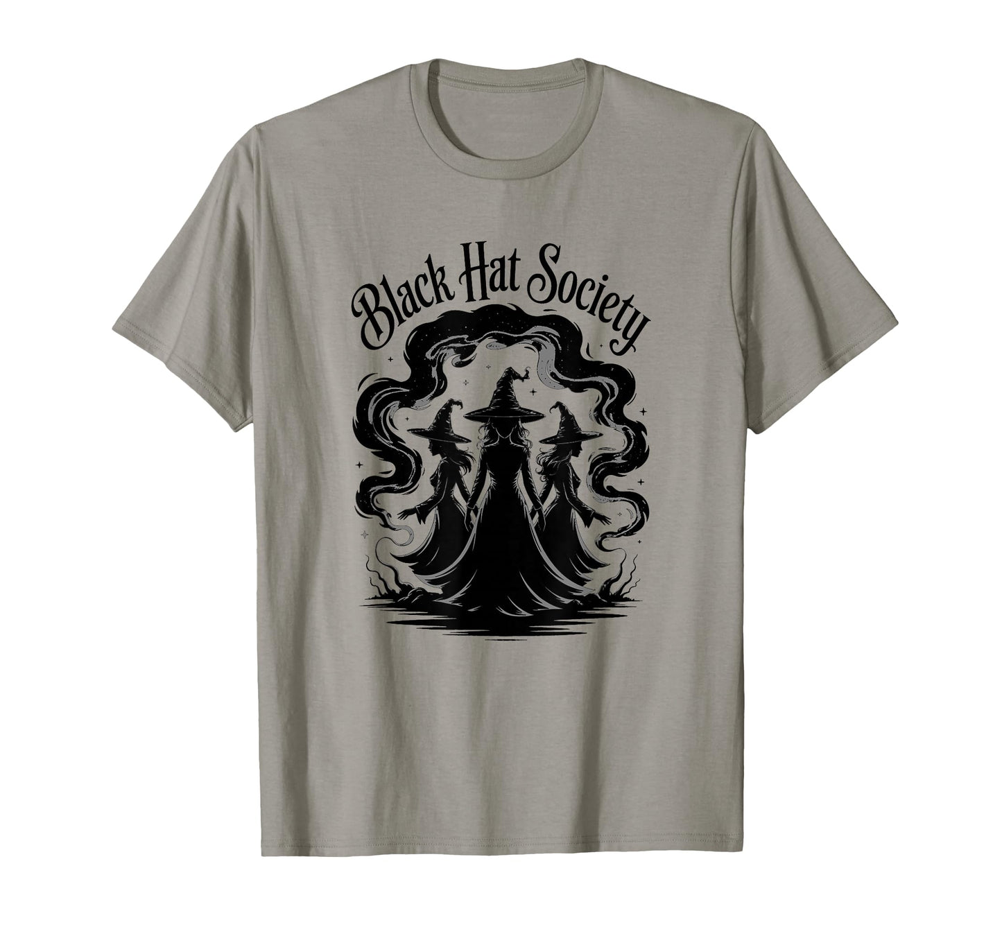 Funny Halloween Witch Black HAT Society T-Shirt