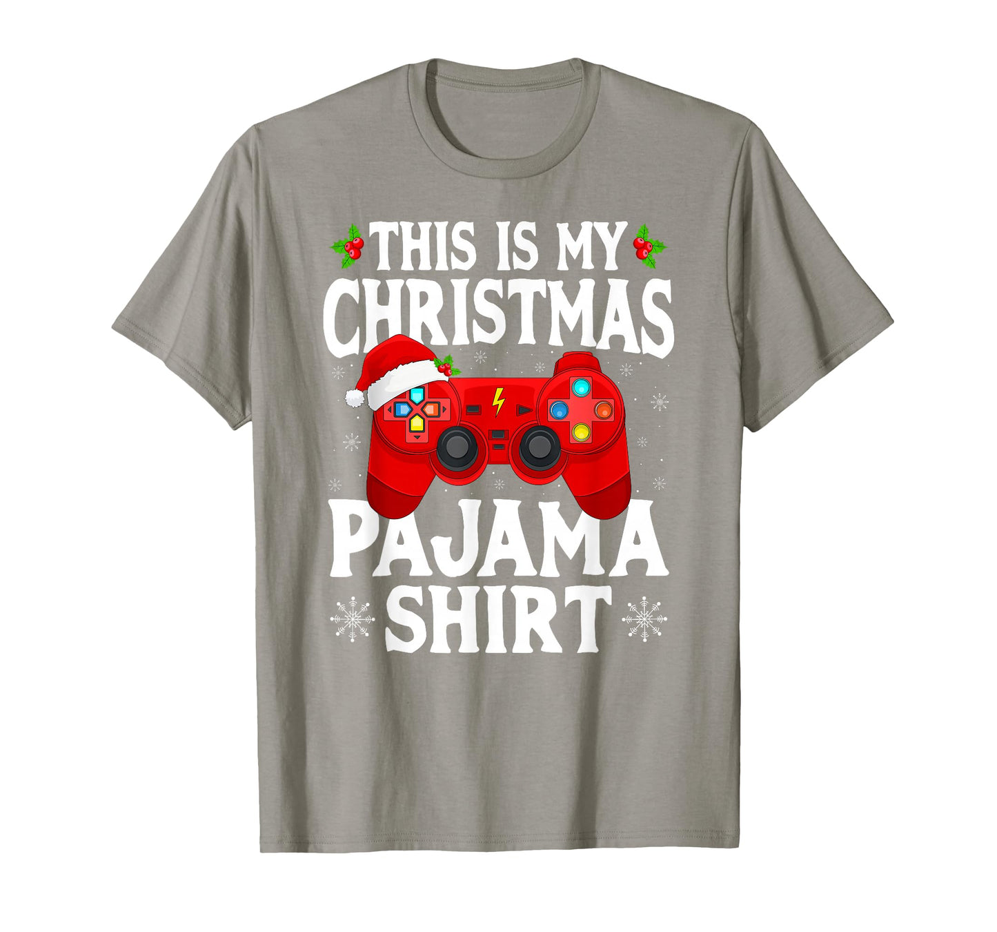 This is My Christmas Pajamas Video Game Gamer Boys Kids T-Shirt