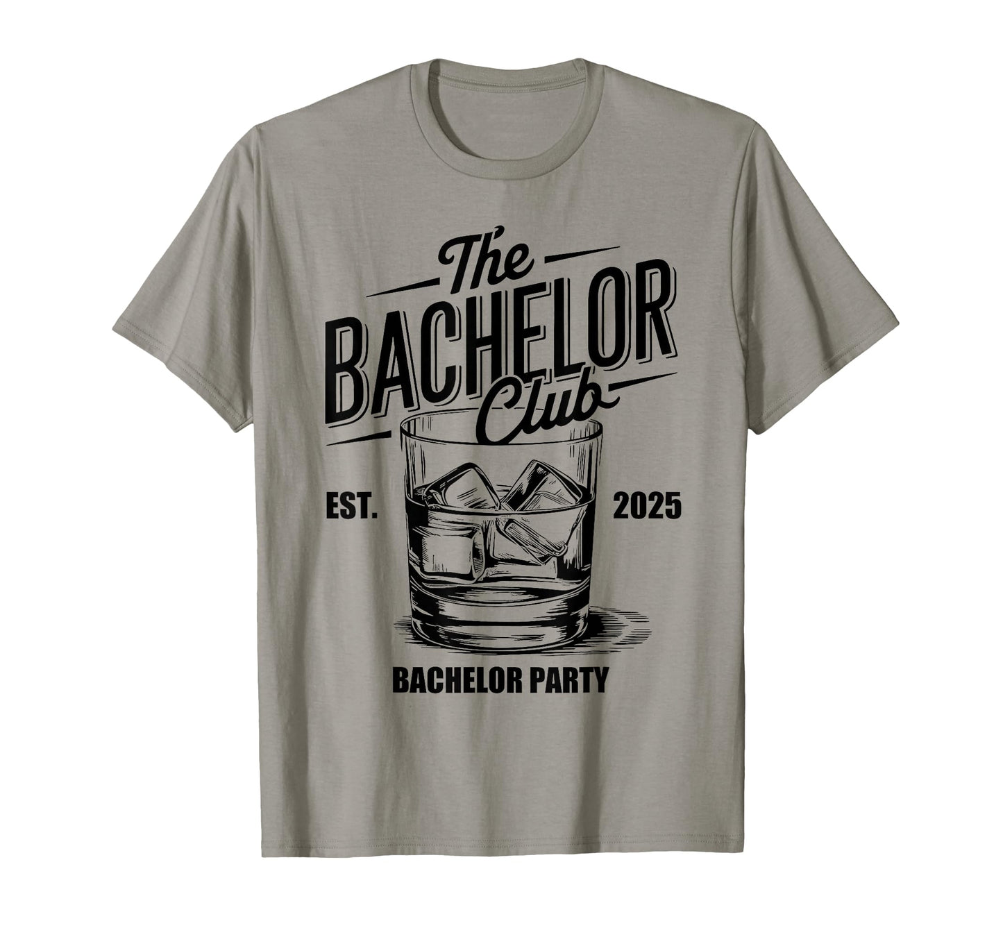 Vintage Bachelor 2025 Bachelor Party Engagement Men Costume T-Shirt
