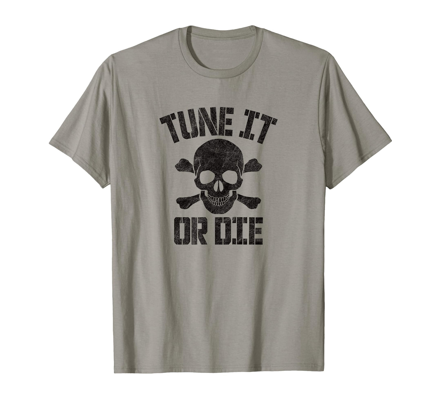 TUNE IT OR DIE - retro vintage rock & roll tee guitar bass T-Shirt