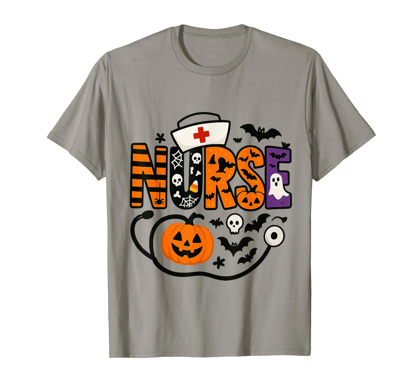 Halloween Nurse Cute Nursing Health Worker Costume Funny T-Shirt