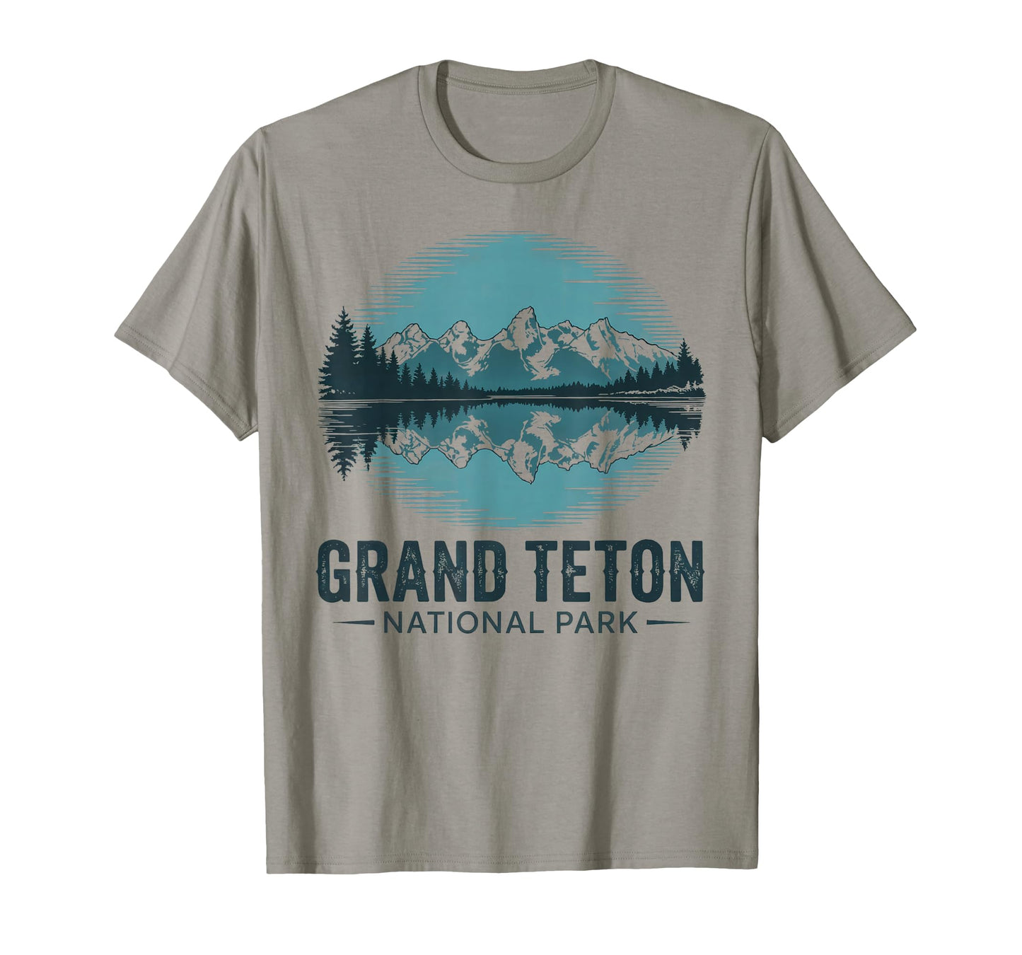 Grand Teton National Park Retro Outdoor US National Park T-Shirt
