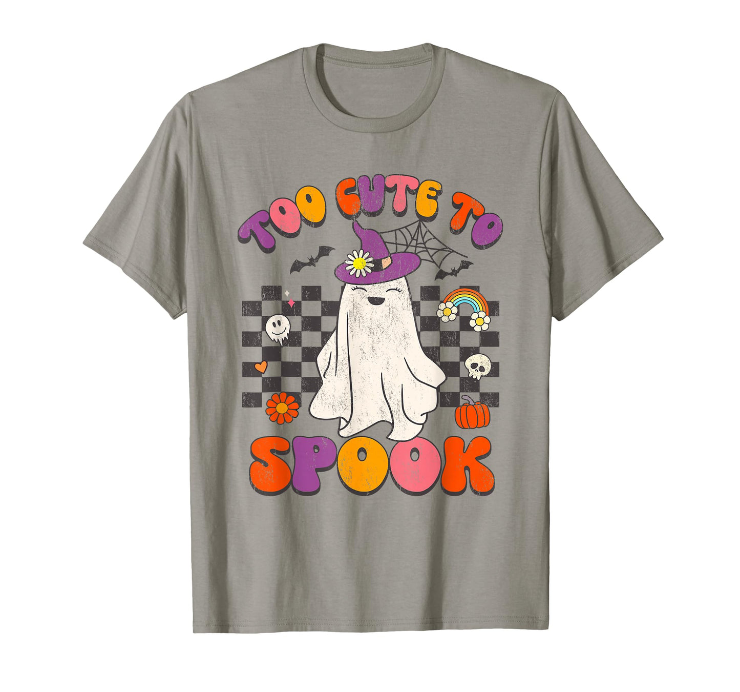 Too Cute to Spook Ghost Halloween T-Shirt