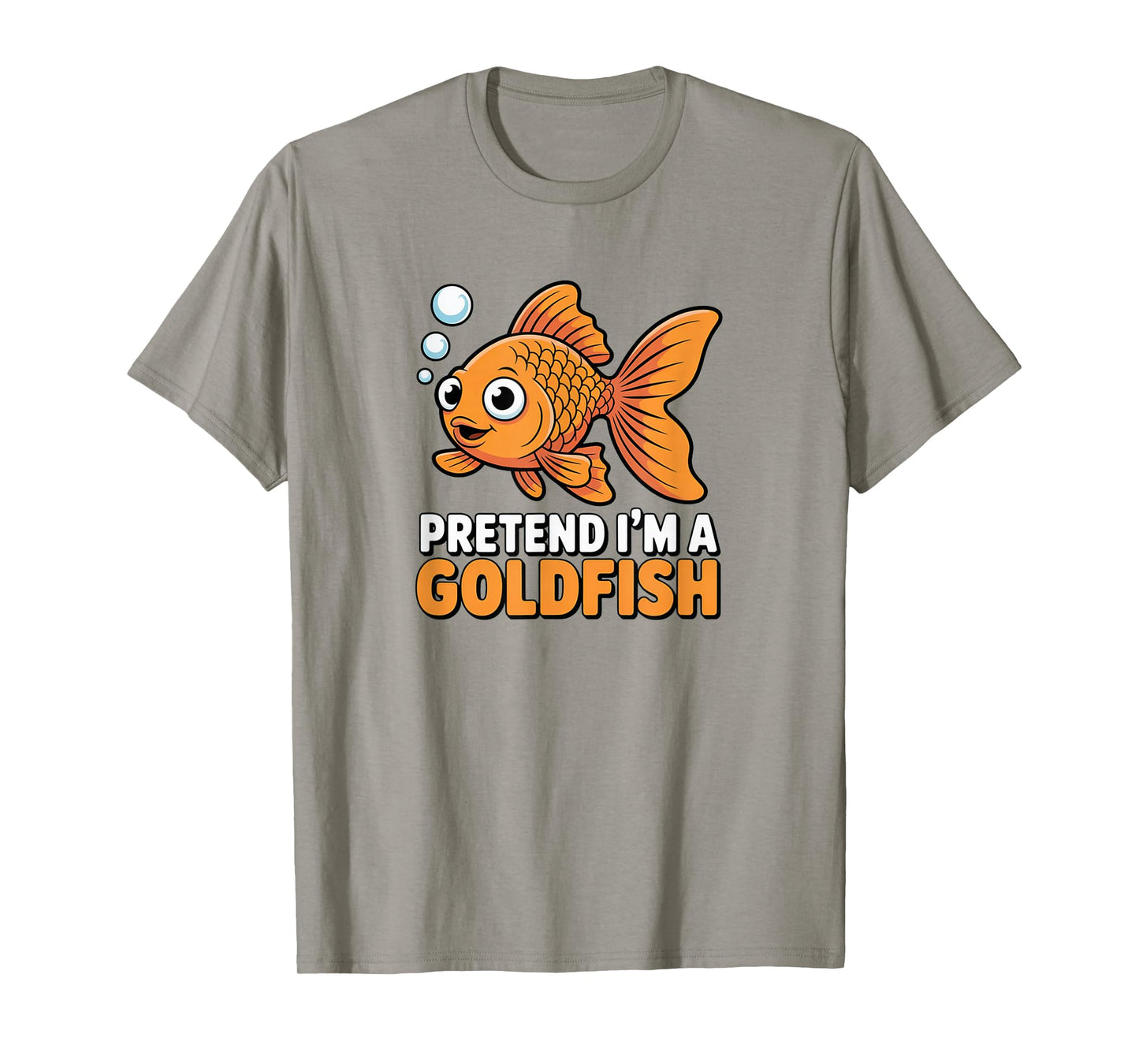 Pretend I'm a Goldfish, Halloween Costume Couples Matching T-Shirt