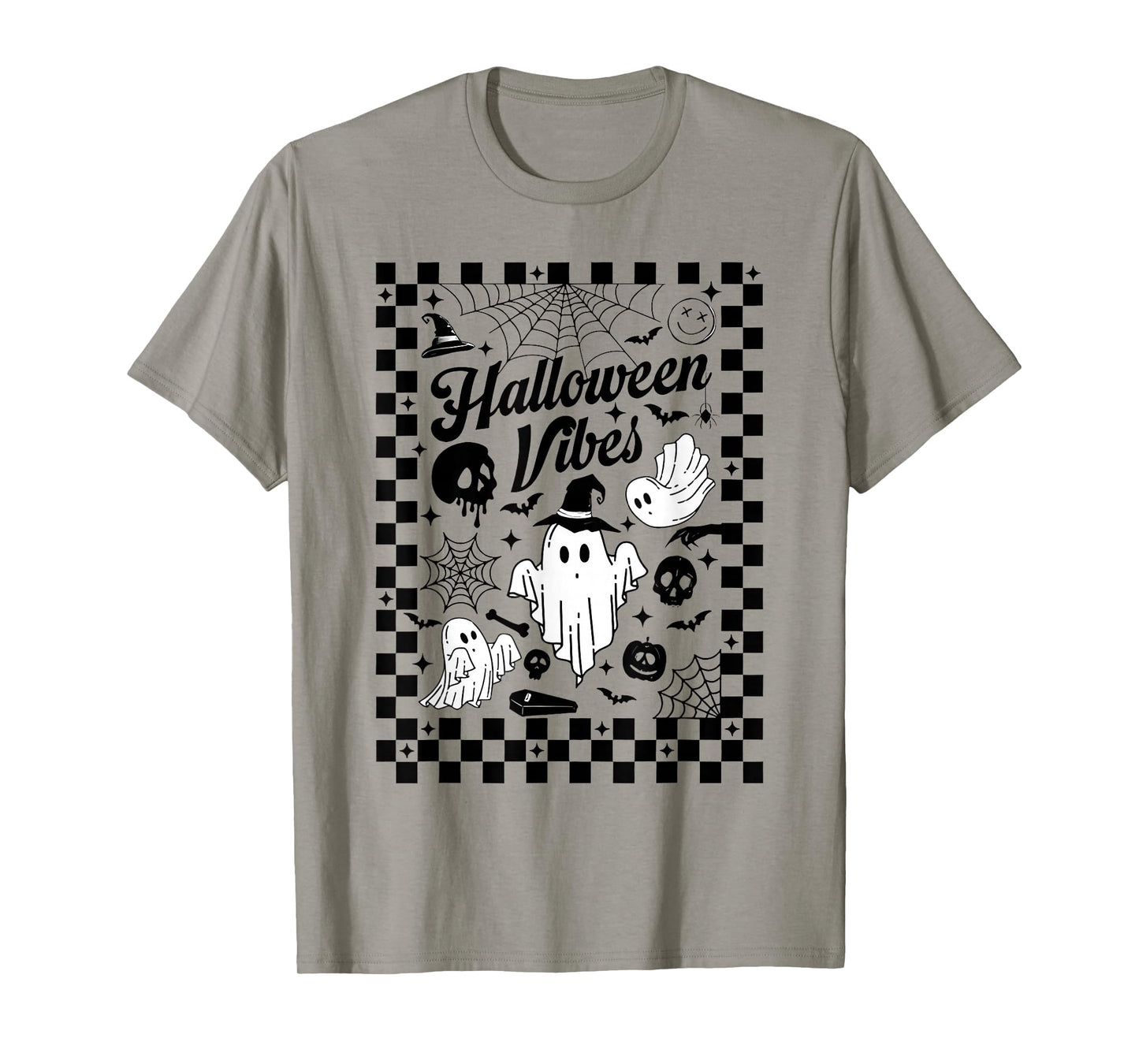 Halloween Vibes Spooky Season Pumpkin Witch T-Shirt