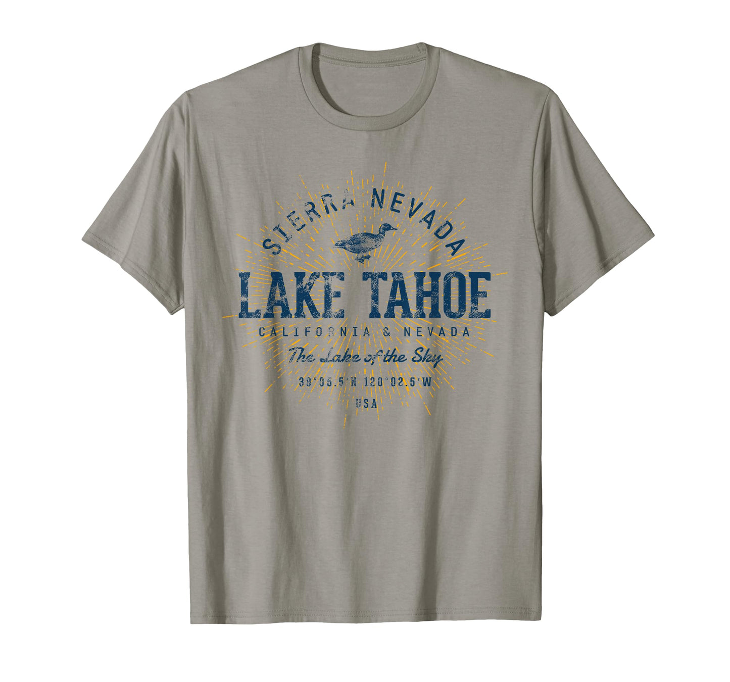 Retro Style Vintage Lake Tahoe T-Shirt
