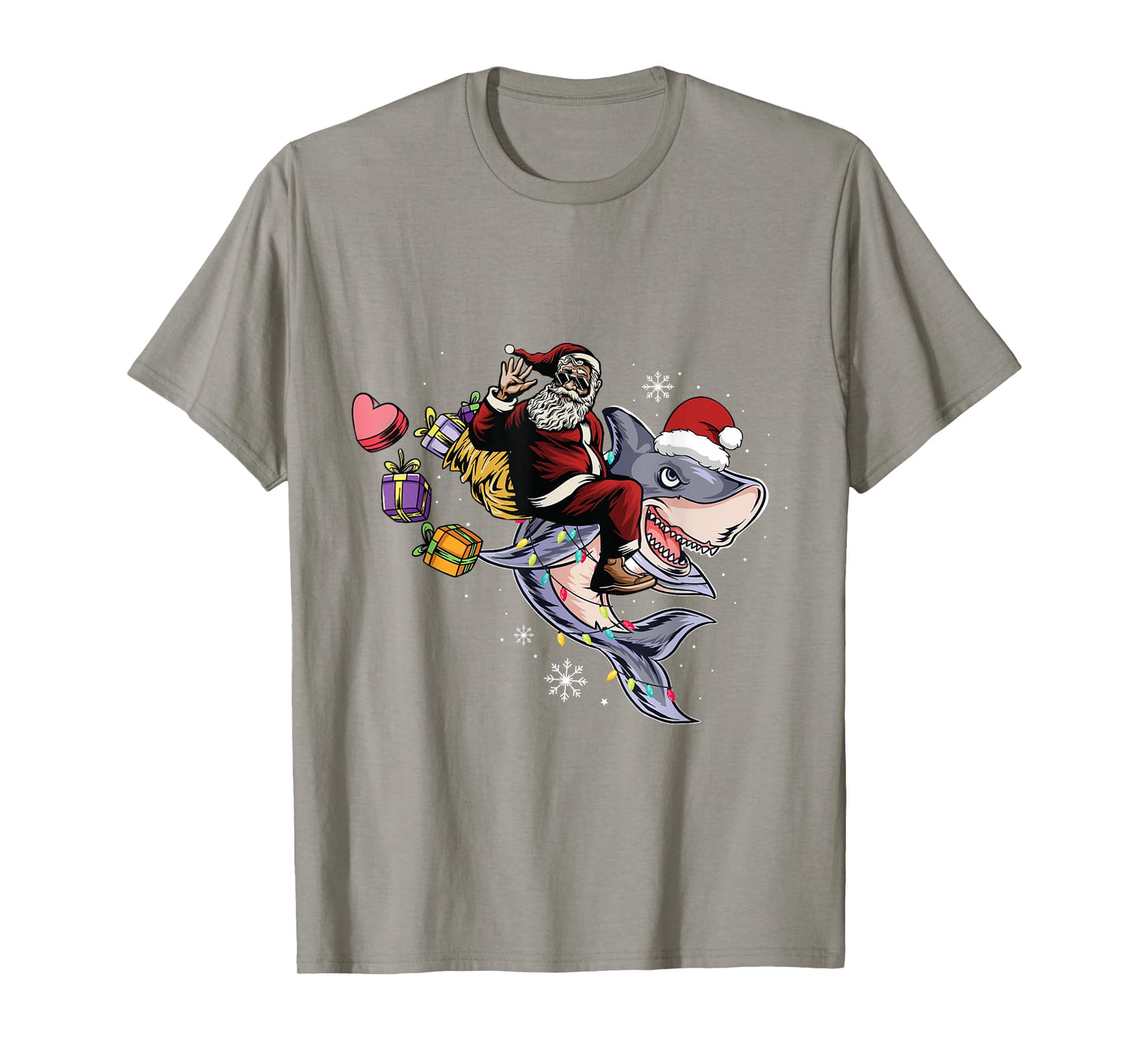 Xmas Shark Christmas Xmas Santa Santa Claus Christmas T-Shirt