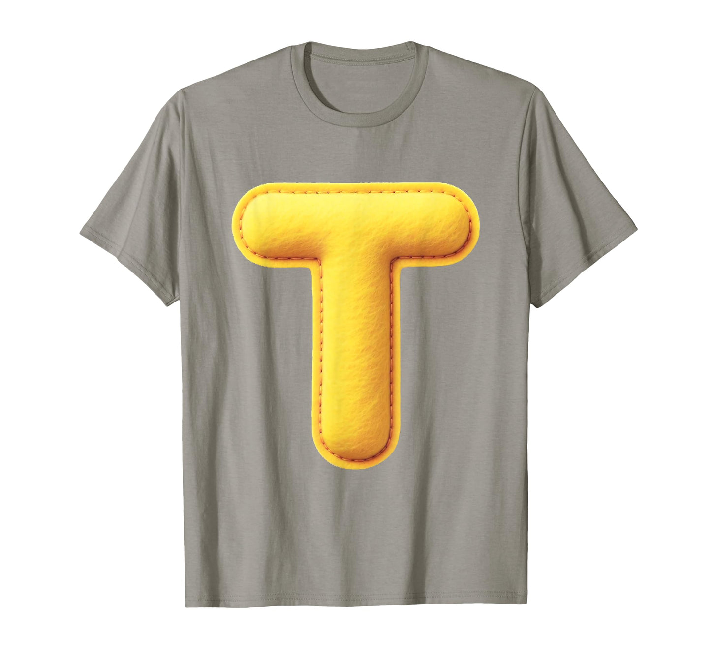 Letter T Funny Chipmunk Group Matching Thanksgiving Costume T-Shirt