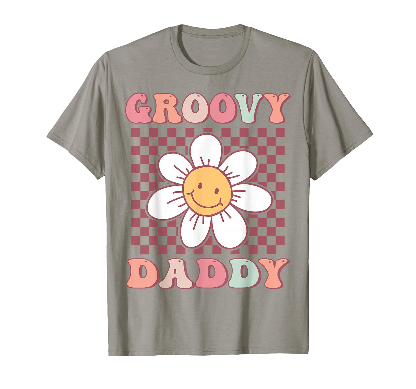Groovy Daddy Matching Family Birthday Party Daisy Flower T-Shirt