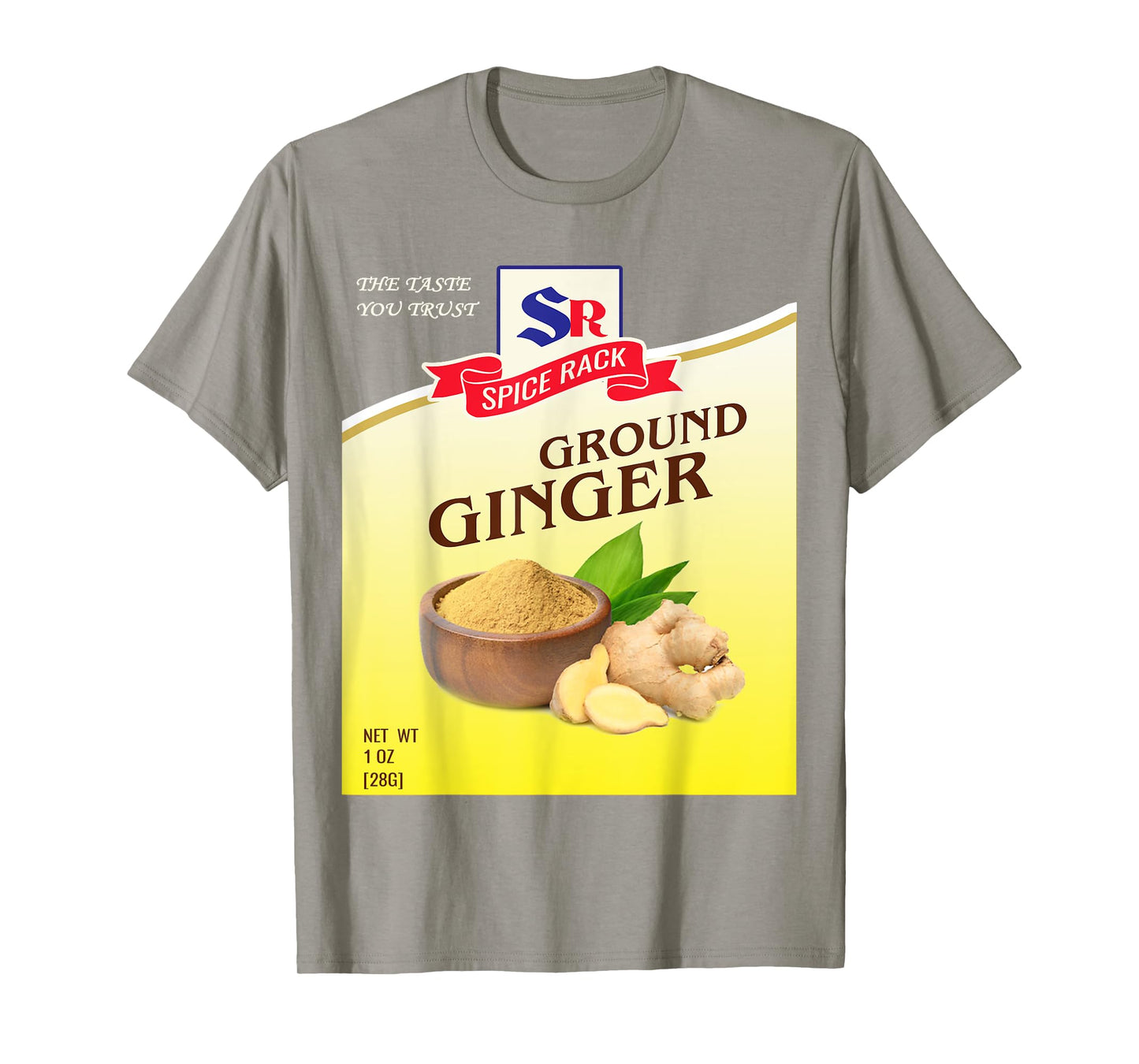 Ground Ginger Halloween Costume Unique Fun Foodie T-Shirt