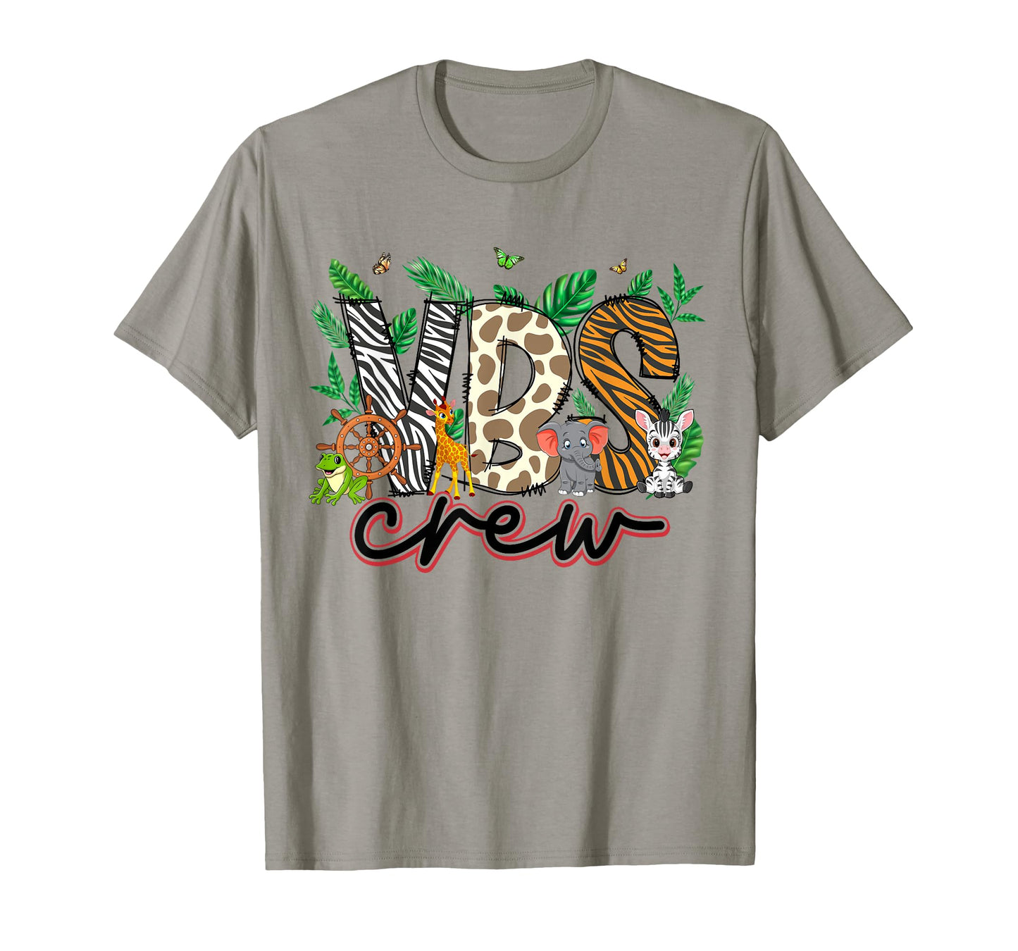 VBS Crew VBS 2024 Vacation Bible School Jungle Adventures T-Shirt
