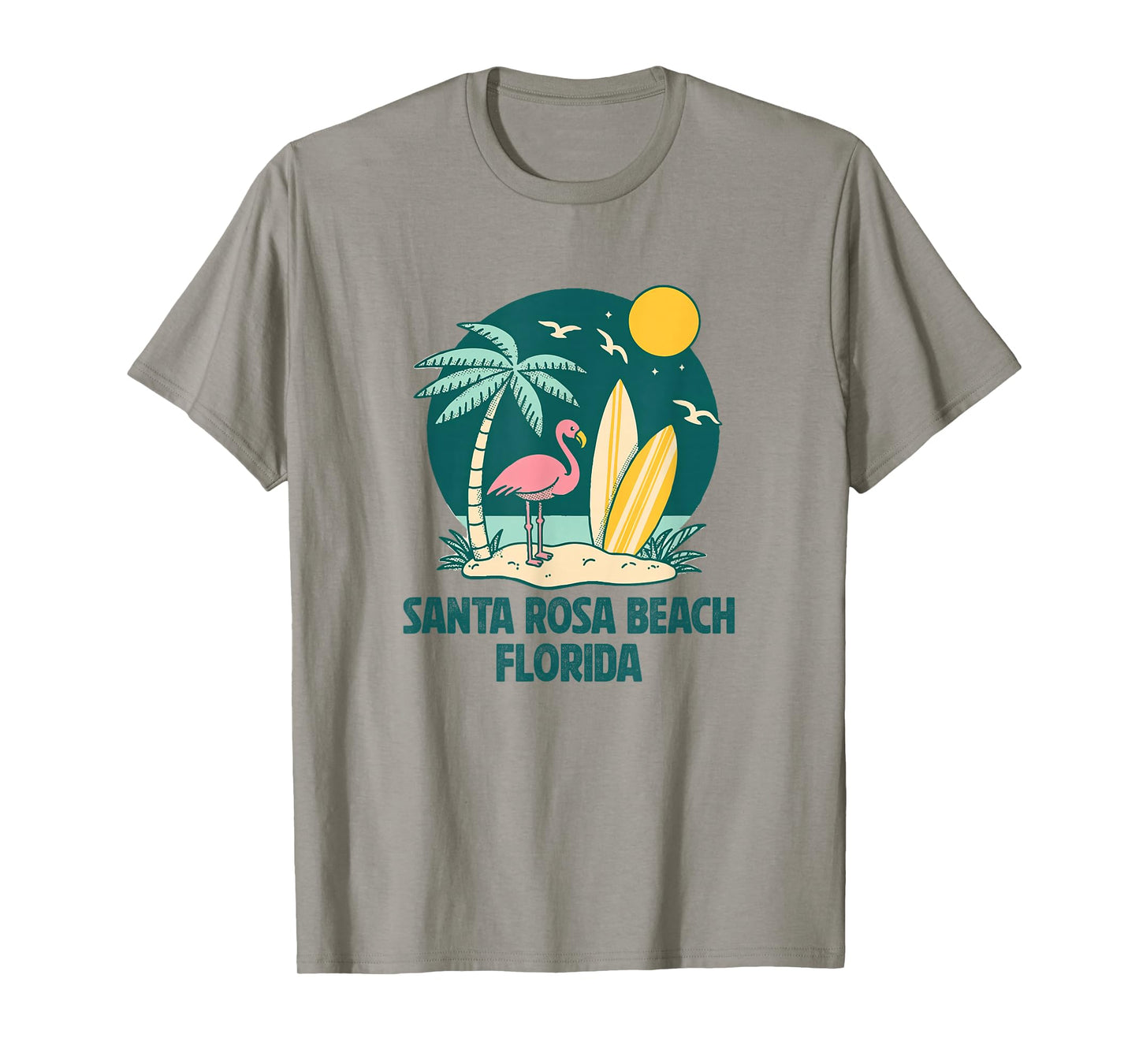 Santa Rosa Beach Florida Souvenir Walton County T-Shirt