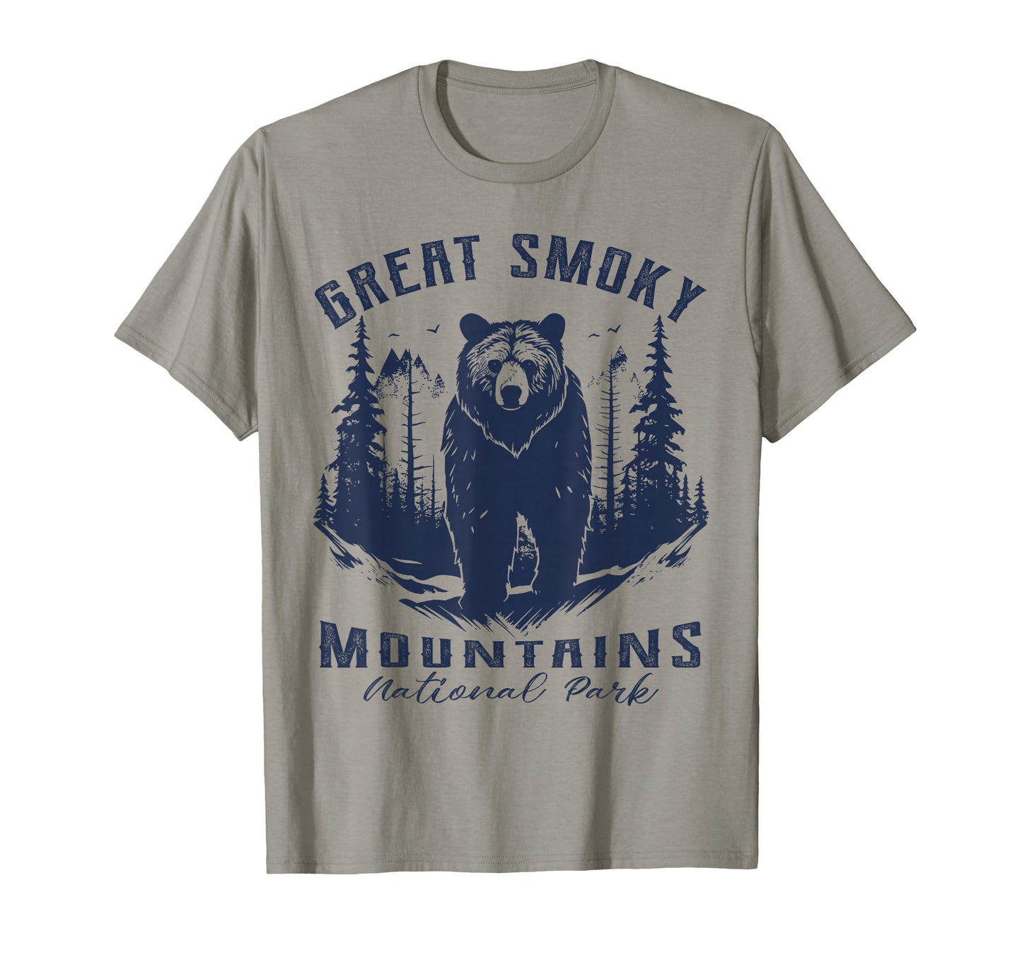 Vintage Great Smoky Mountains National Park kids Hiking T-Shirt