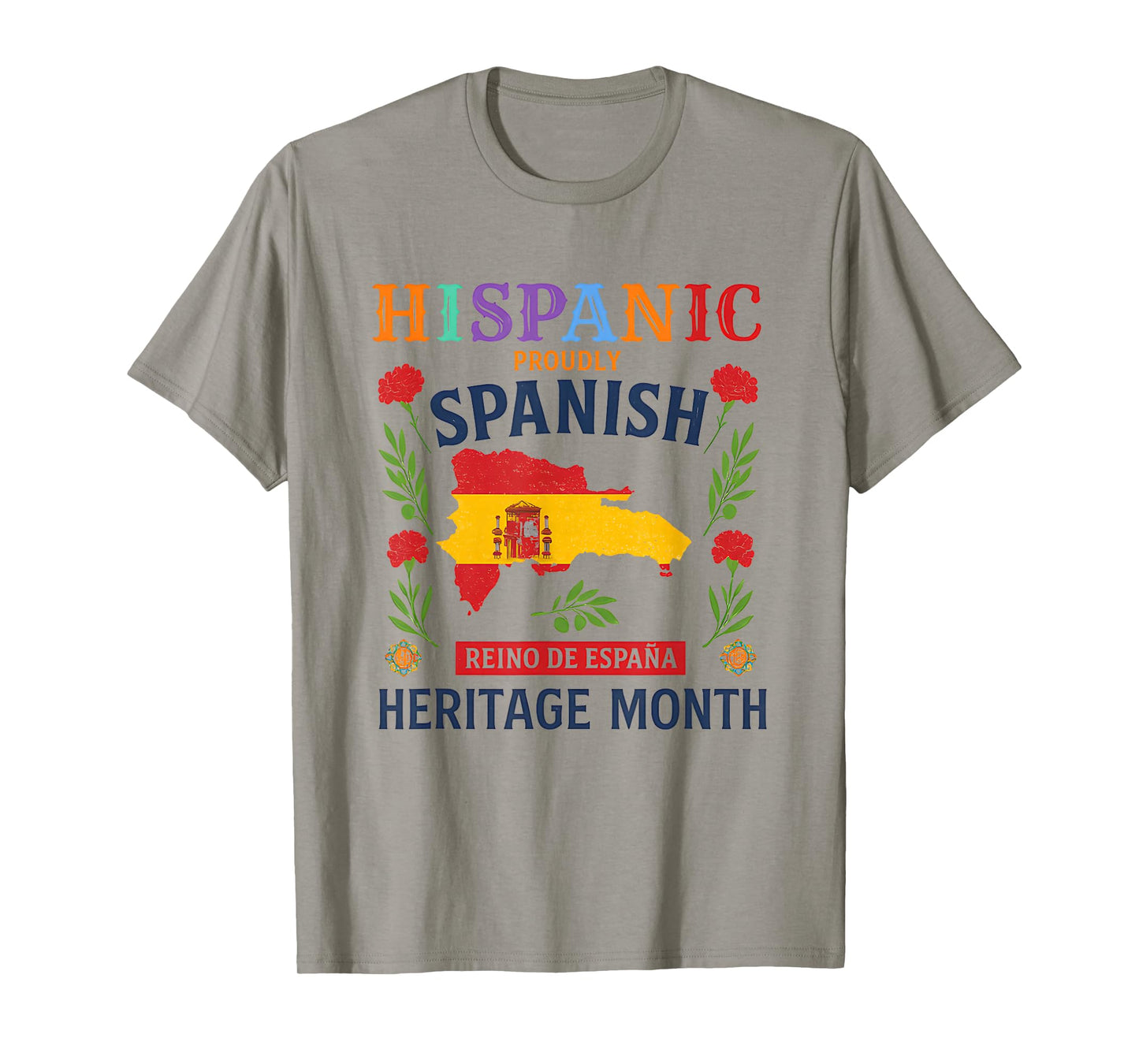 Dominican Hispanic Heritage Pride Roots and Culture T-Shirt