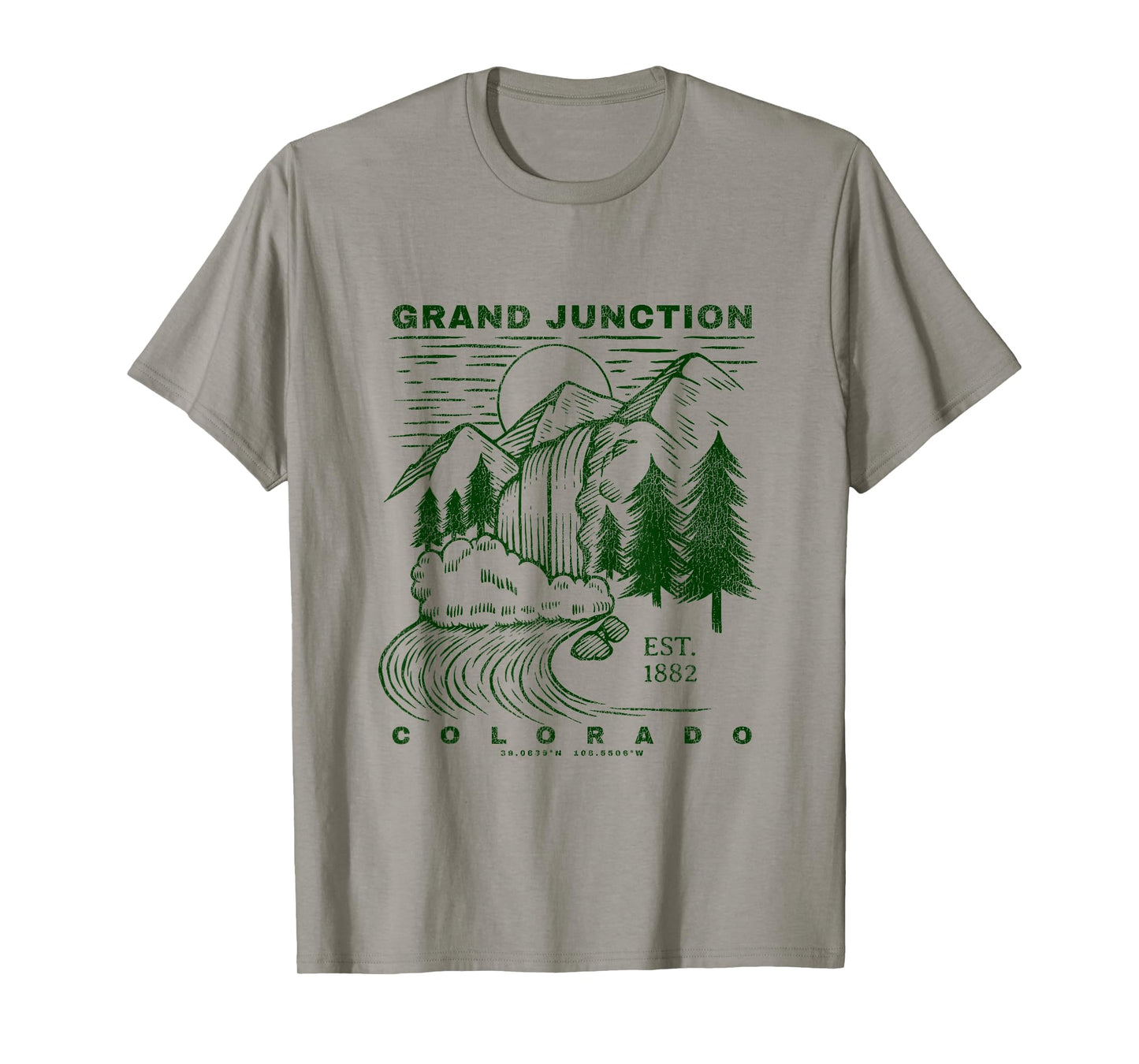 Grand Junction Colorado Neat Souvenir Rustic Grand Junction T-Shirt