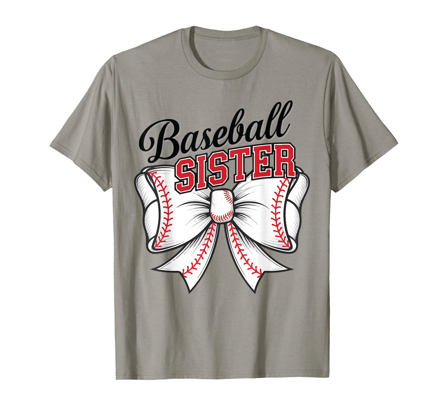Girl Baseball Sister Coquette Bow Baseball Game Day Toddler T-Shirt
