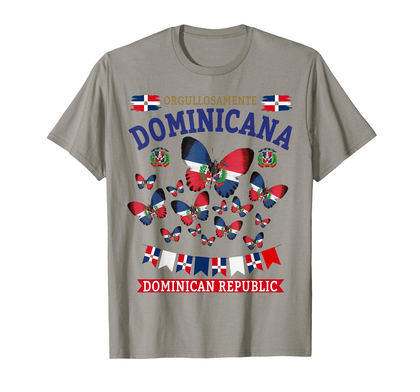Republica Dominicana For Women & Hispanic Dominican Flag T-Shirt