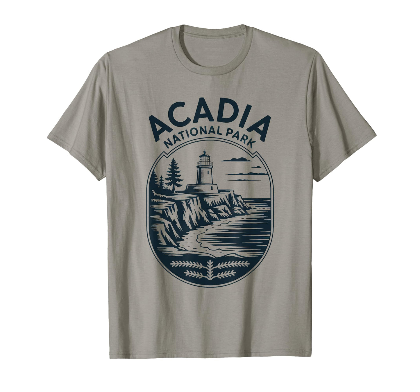 Acadia National Park Retro Camping Hiking US National Park T-Shirt