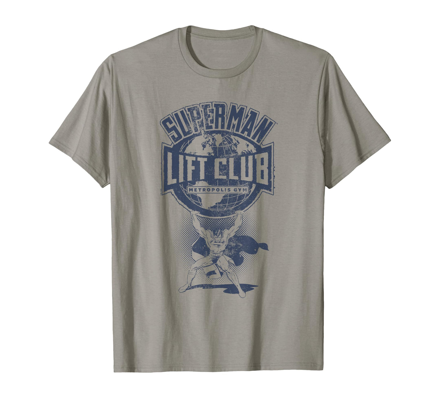 Superman Metropolis Gym Lift Club T-Shirt