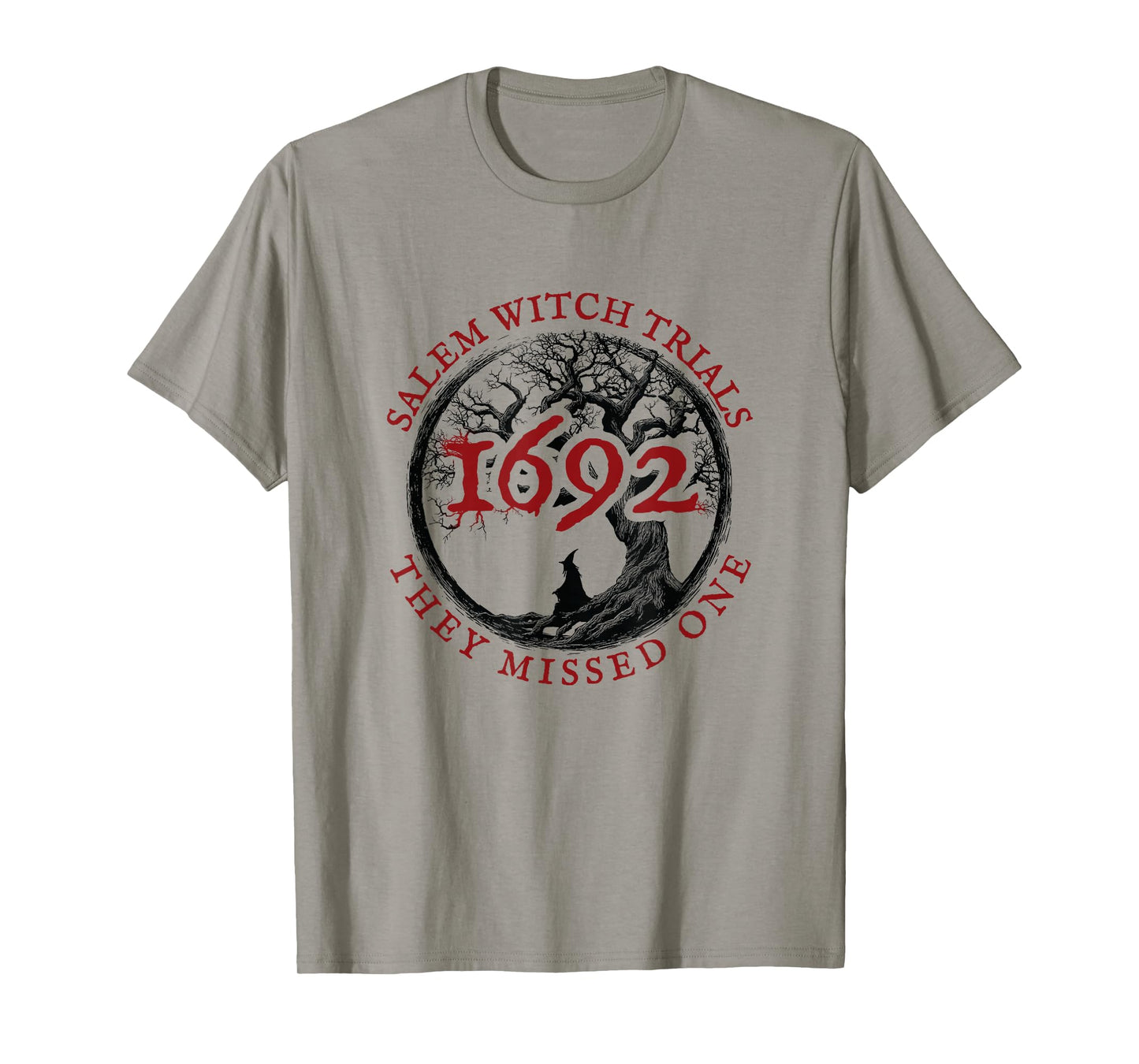 Salem Witch Trials 1692 Vintage Occult Humor History Design T-Shirt