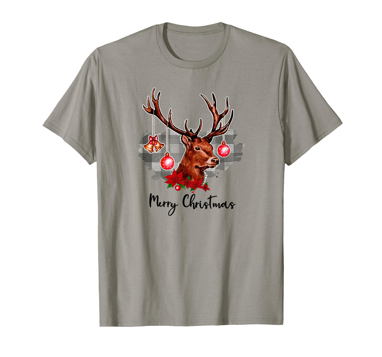 Merry Christmas Oh Deer Trendy Boho Chic Reindeer X-Mas Vibe T-Shirt