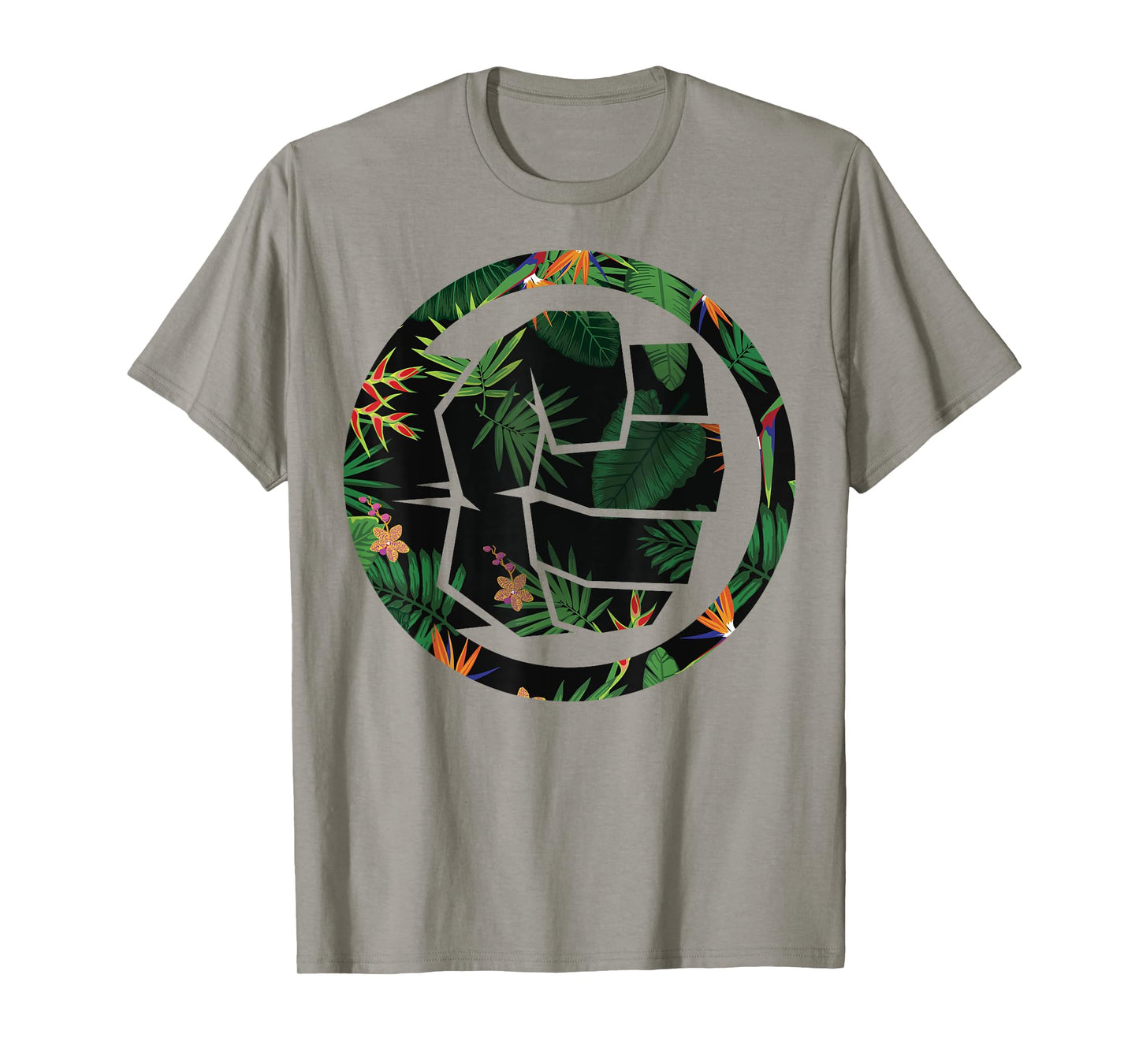 Marvel Avengers Hulk Fist Symbol Graphic T-Shirt T-Shirt