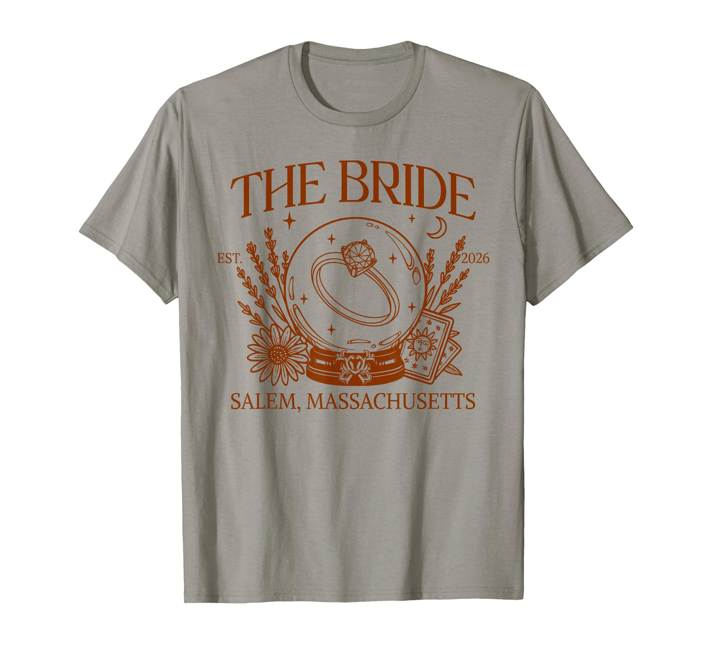 Halloween Bachelorette The Bride Salem Massachusetts 2026 T-Shirt