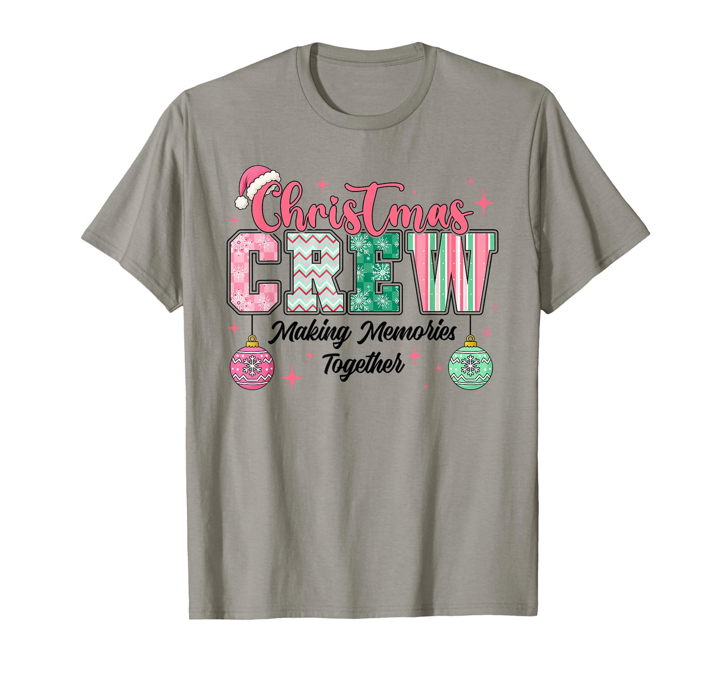 Christmas Crew Making Memories Together Matching Family T-Shirt