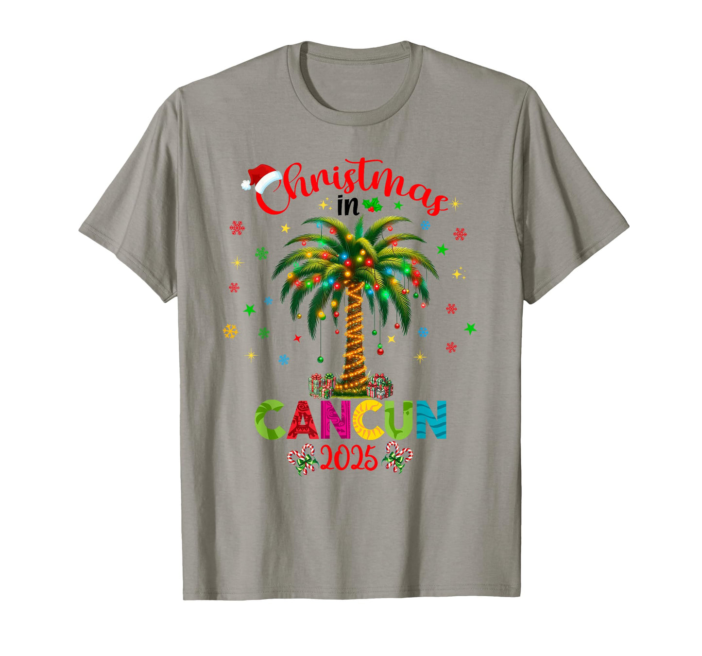 Mexico Cancun Cabo Christmas Trip Family Reunion Tropical T-Shirt