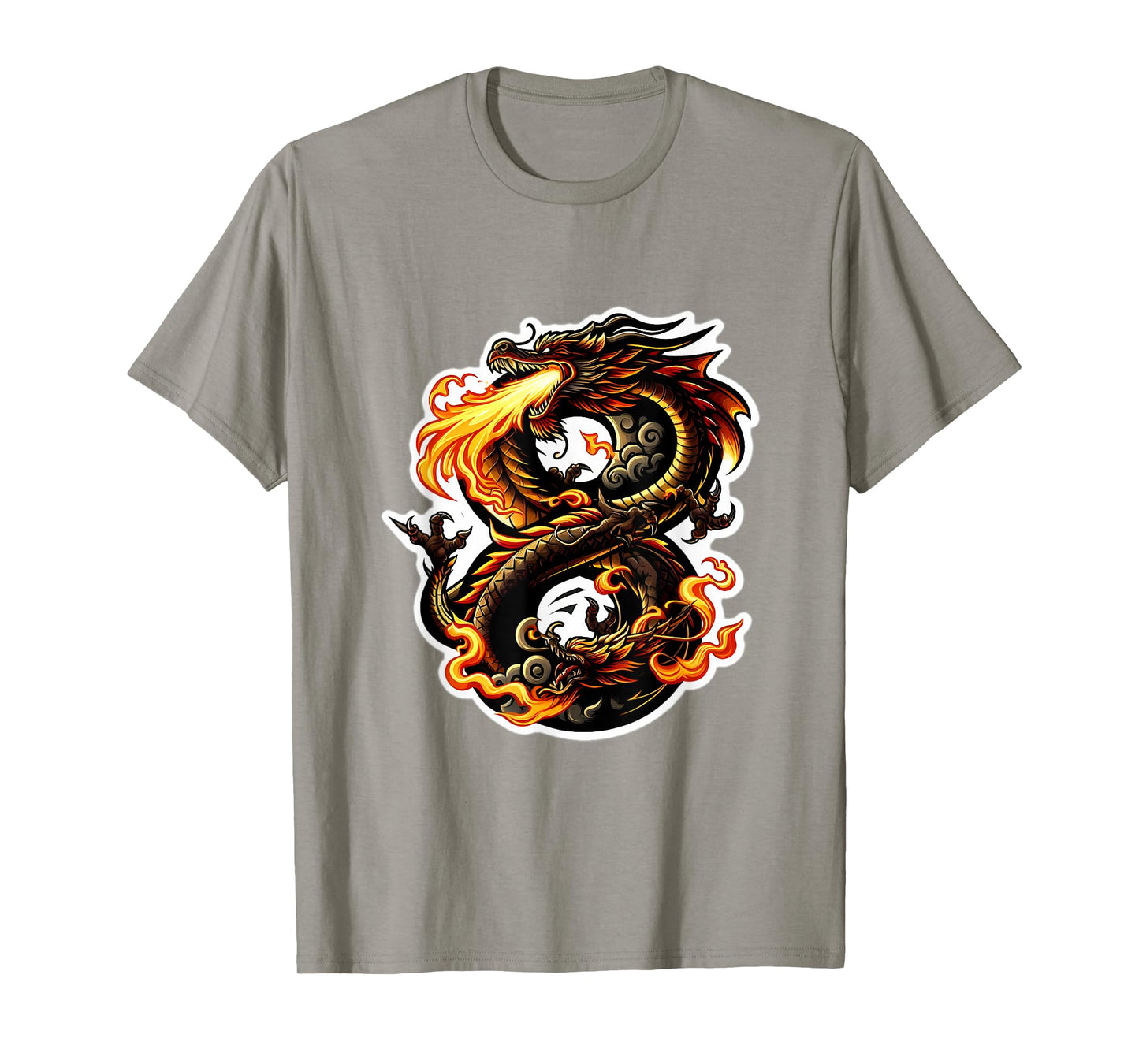 Turning 8 Years Old Dragon Birthday Party 8th Bday Boy, Girl T-Shirt