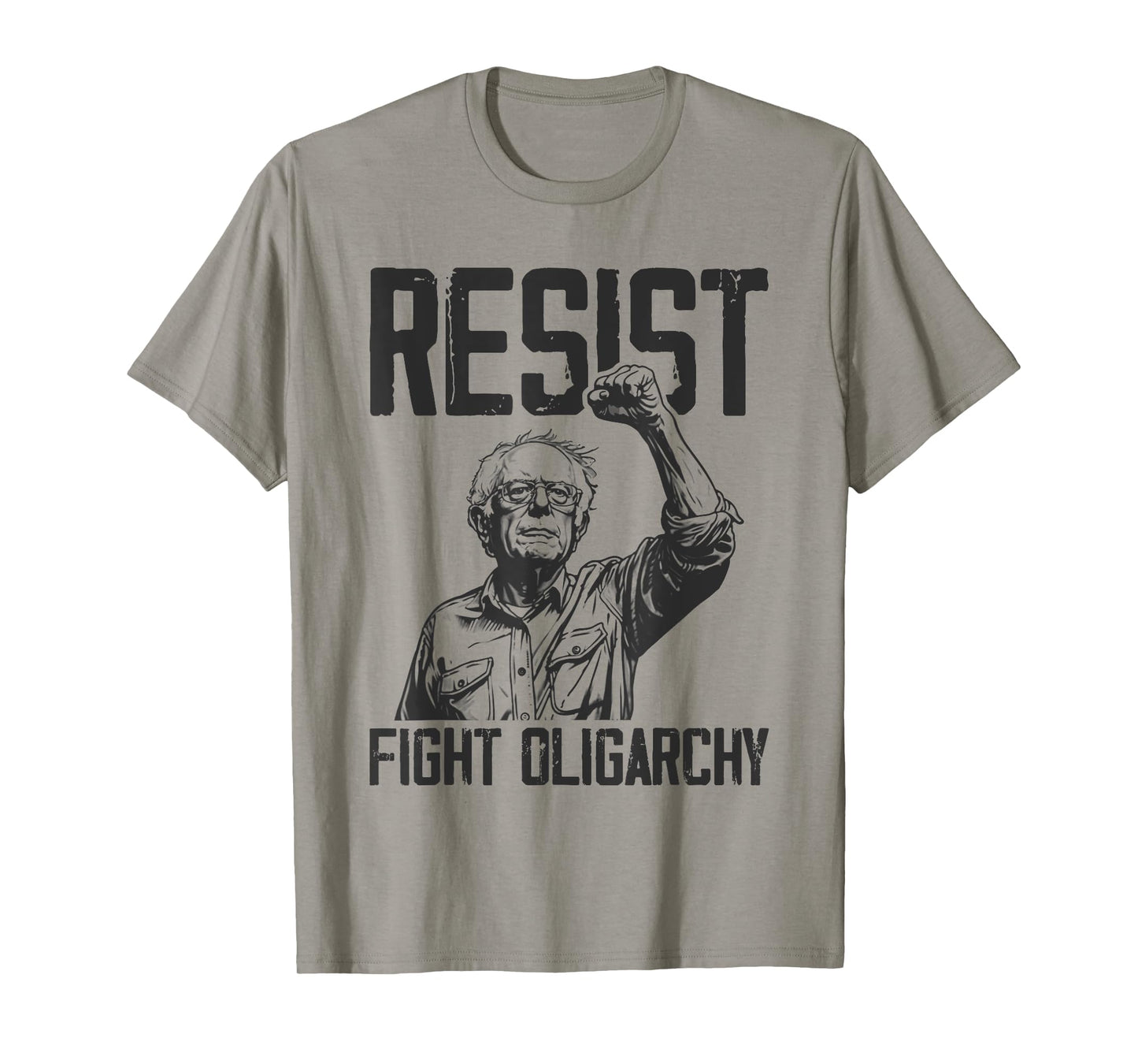RESIST Bernie Sanders Fight Oligarchy Freedom Protest T-Shirt