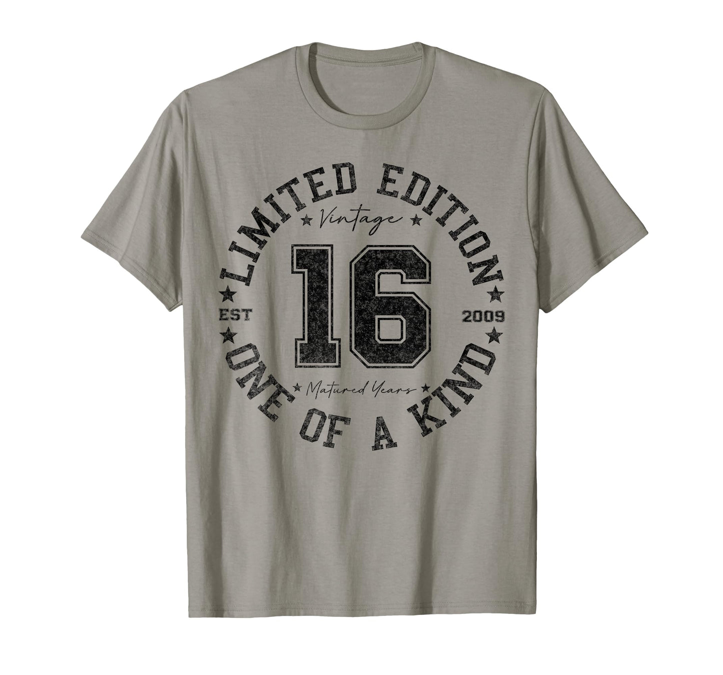 16 Year Old Gifts Vintage 2009 Limited Edition 16th Birthday T-Shirt