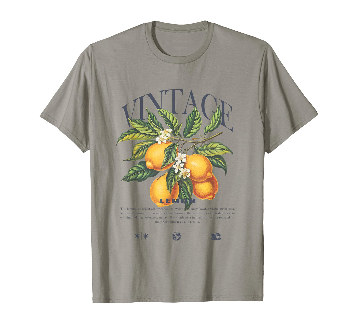 Lemon Fruit Vintage T-Shirt