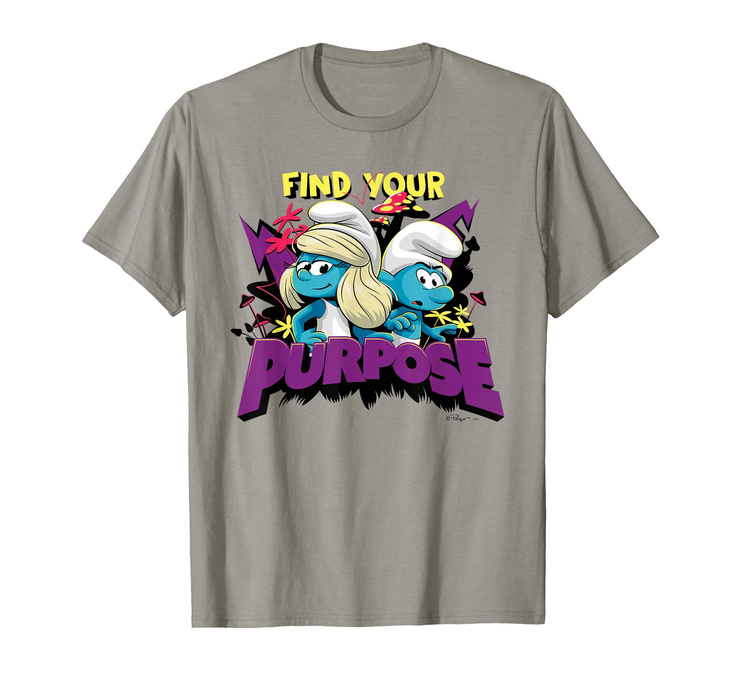 The Smurfs Movie Find Your Purpose Smurfette T-Shirt