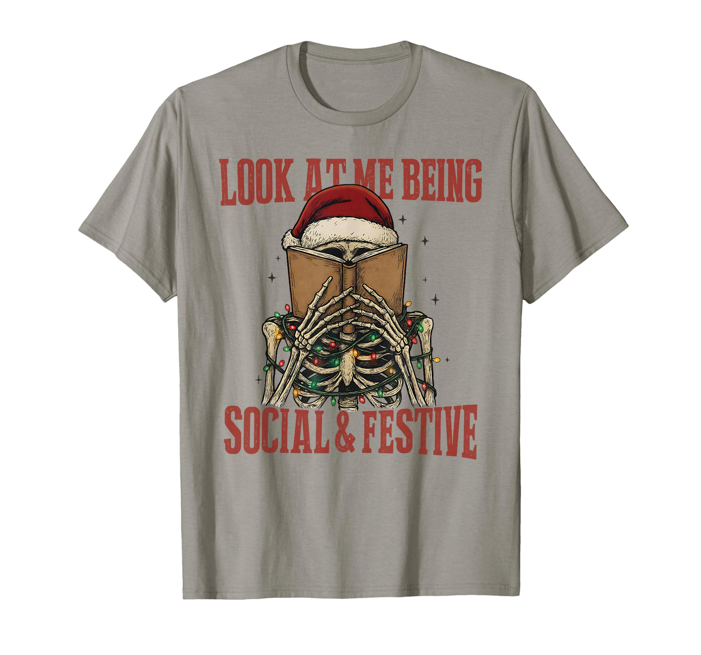 Christmas Read, Cozy Bookish Xmas Girl Reader Ugly Gift T-Shirt