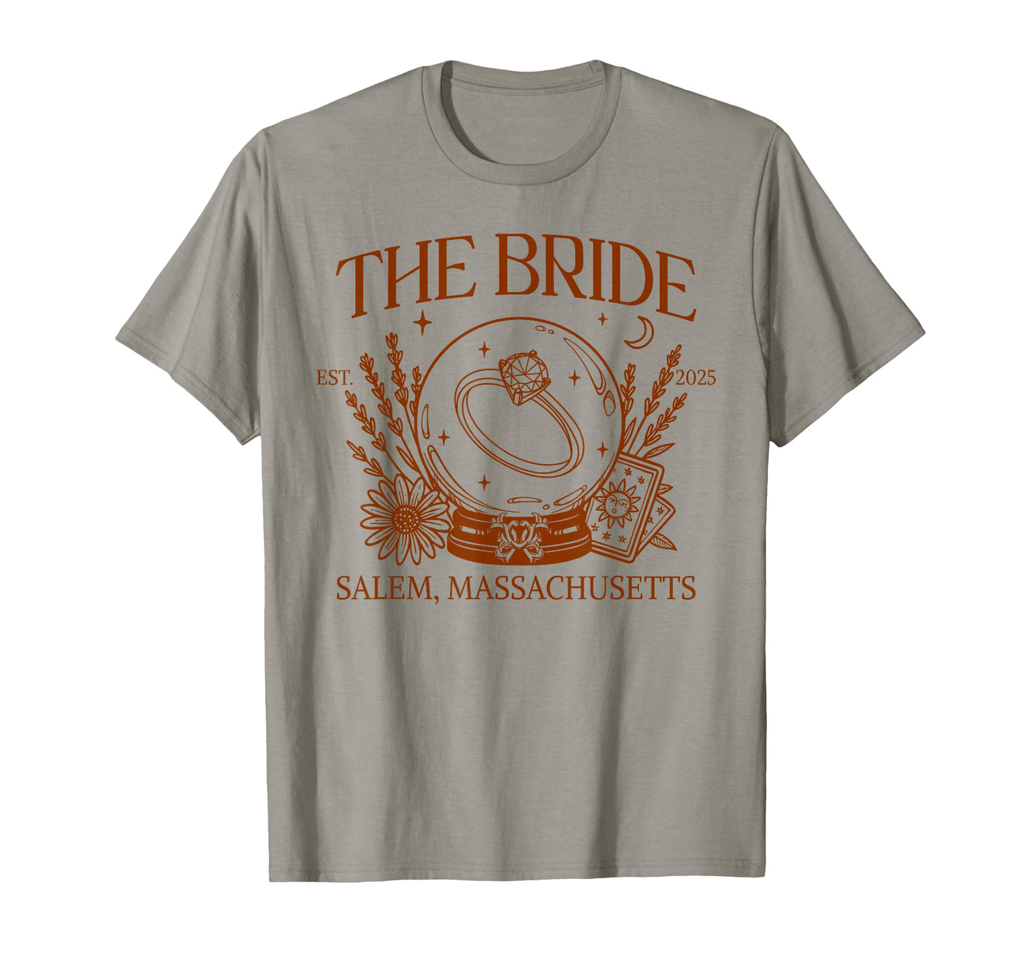 Halloween Bachelorette The Bride Salem Massachusetts 2025 T-Shirt