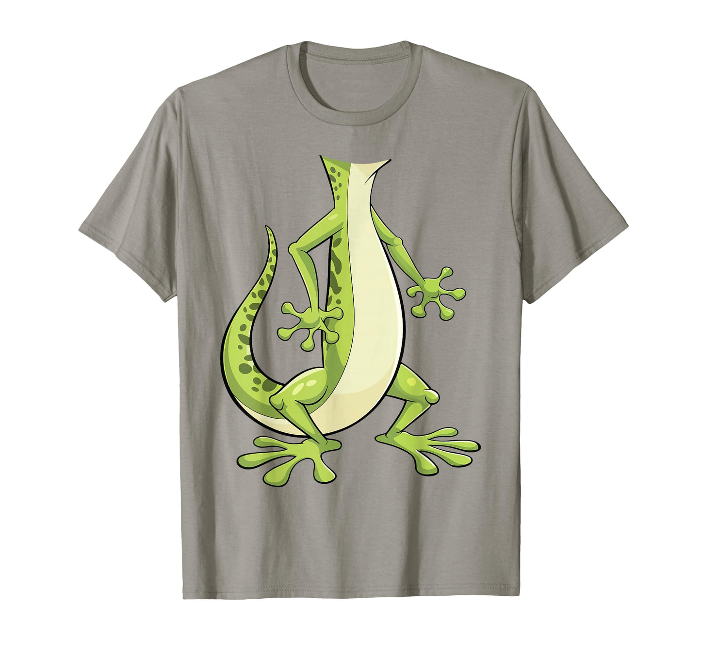 Gecko Shirt Adult Kids Men Women Green Lizard Costume T-Shirt