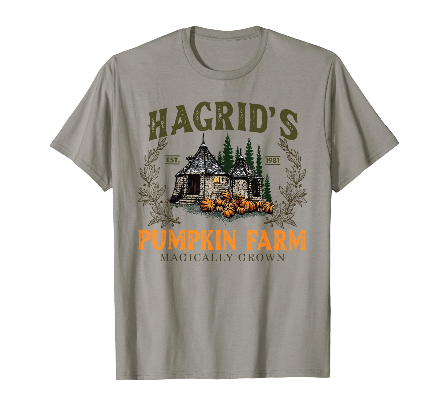 Hagrids Pumpkin Farm Magically Grown Halloween Spooky Season T-Shirt