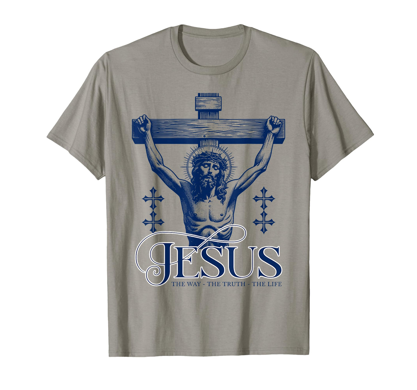 Jesus on the Cross - For a Catholic Christian Faith Follower T-Shirt