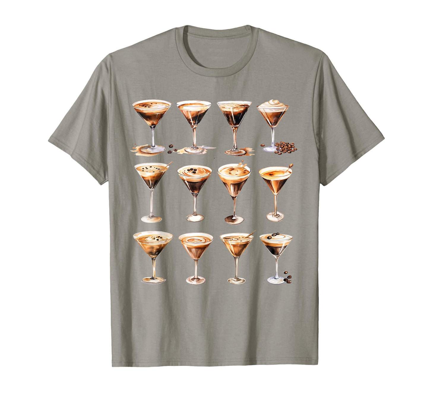 Espresso Martini Lover Tini Time Cocktail Espresso Martini T-Shirt