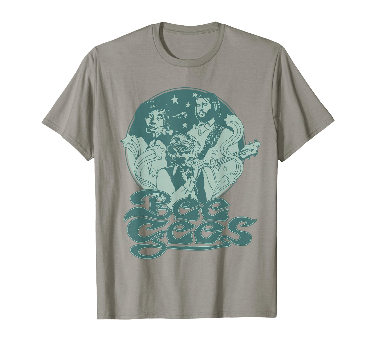 Official Bee Gees Blue Groove T-Shirt