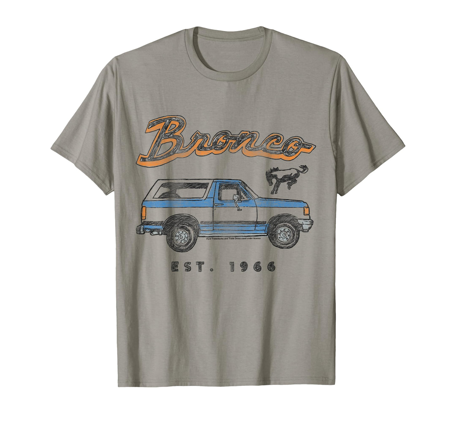 Ford - Bronco Logo EST 1966 T-Shirt