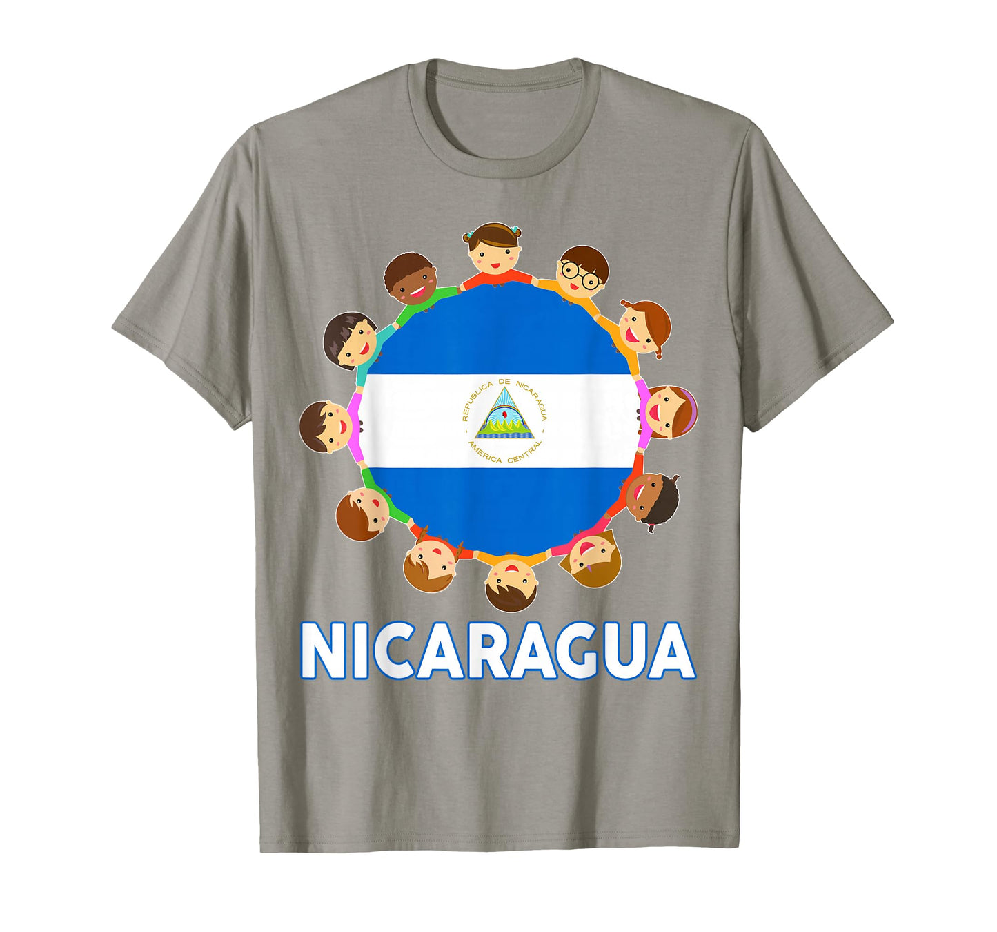 Toddler Nicaragua Flag Nicaraguan Hispanic Heritage Men Boy T-Shirt