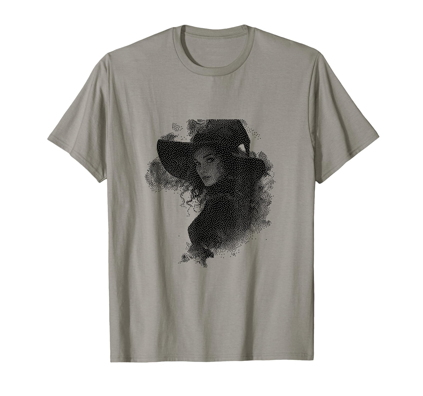 Spooky Witch Halloween Art T-Shirt