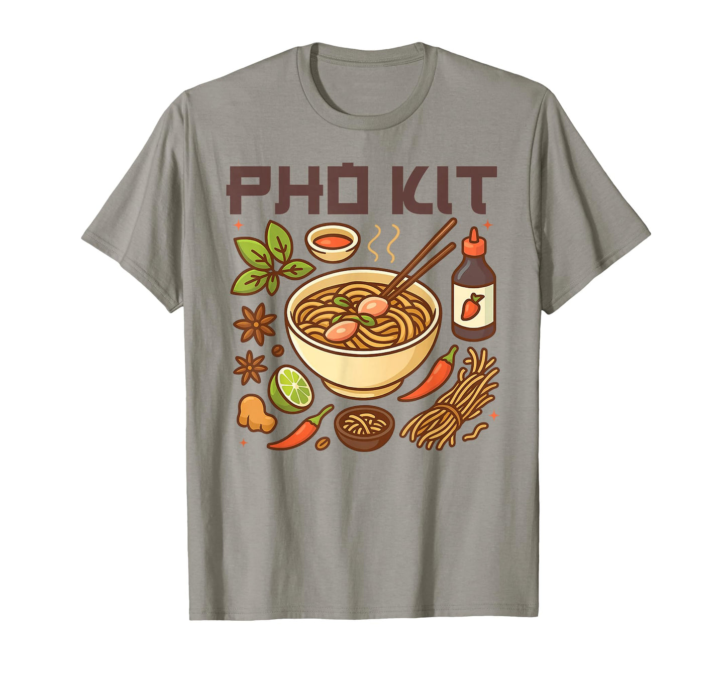 pho kit Funny Japanese Food Vintage Ramen pho kit T-Shirt