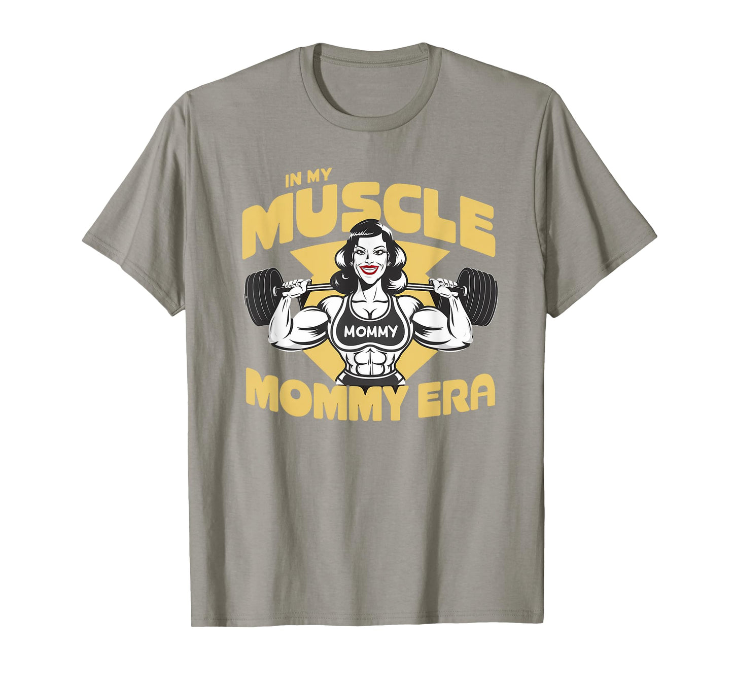 In My Muscle Mommy Era Retro Weightlifting Muscle Mommy T-Shirt
