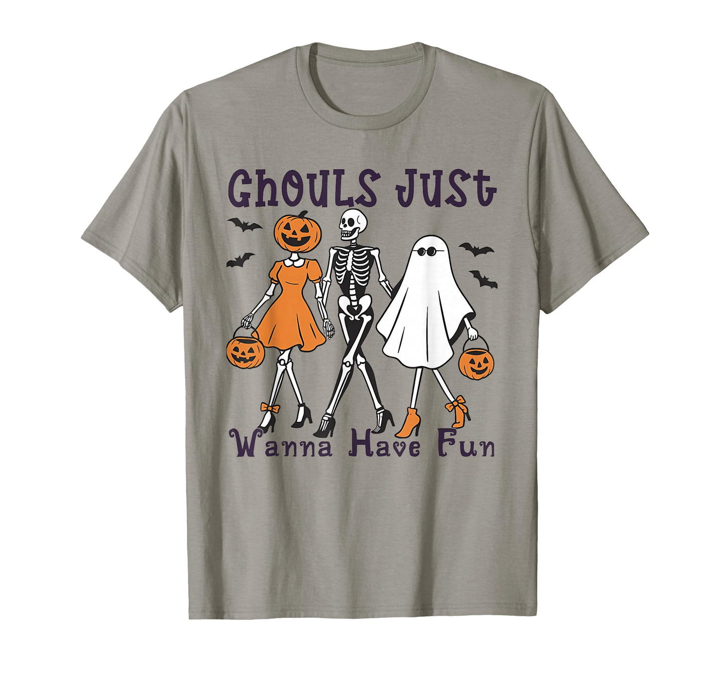 Ghouls Just Wanna Have Fun Funny Halloween Costume Women T-Shirt