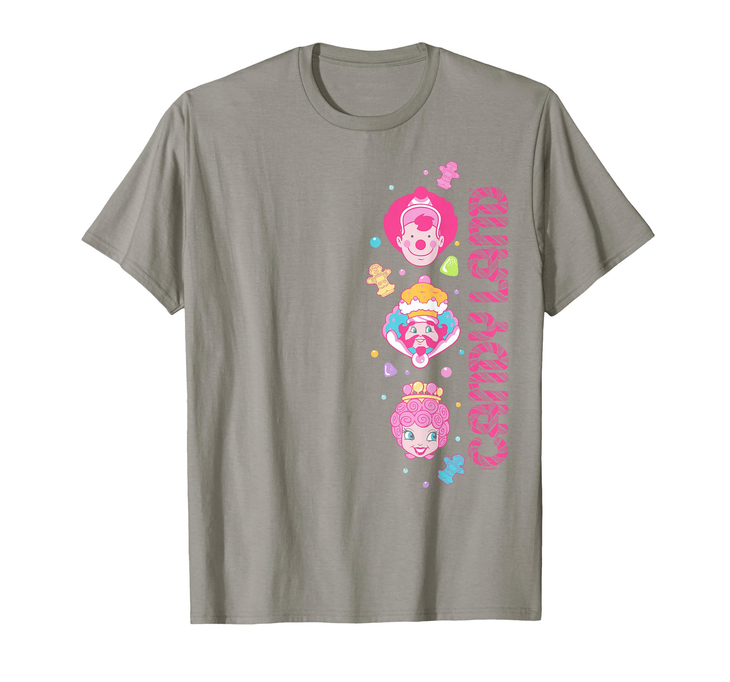Candy Land Mr Mint King Kandy Princess Lolly Stack Big Logo T-Shirt
