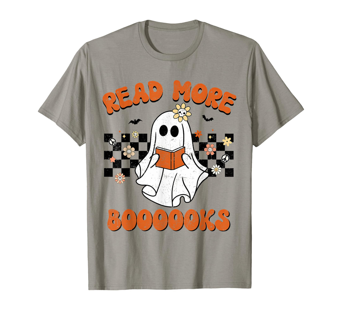 Vintage Halloween Read More Books Cute Boo Read Book T-Shirt