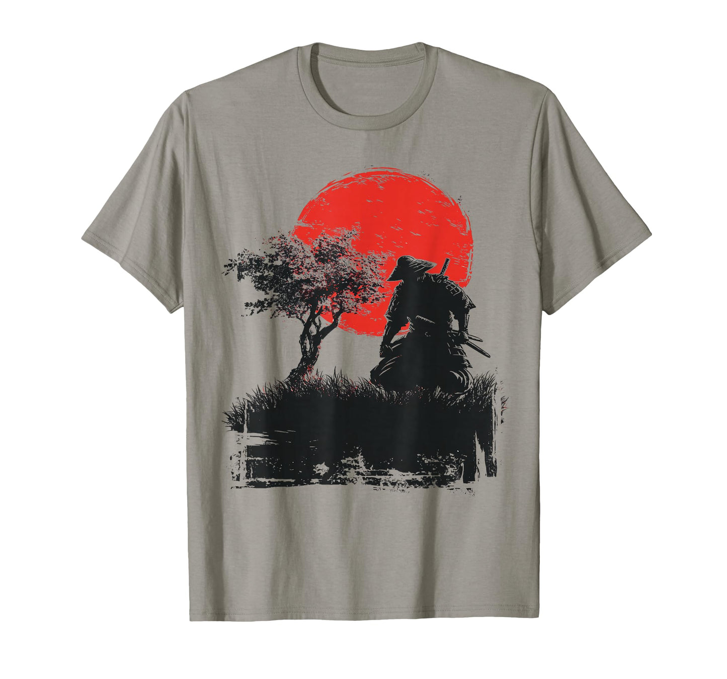 Japan Samurai Vintage Fighter Retro T-Shirt